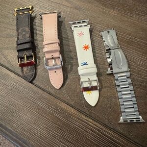 EUC Apple Watch Strap Lot - 38/40 - set of 4